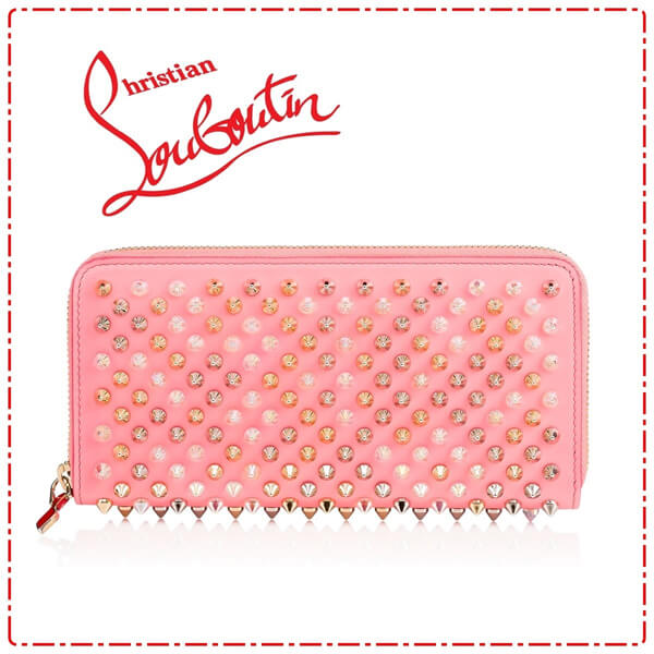 2017SS新作先行入荷 Christian Louboutin ルブタンスーパーコピー 財布 キュートピンク! Panettone 長財布